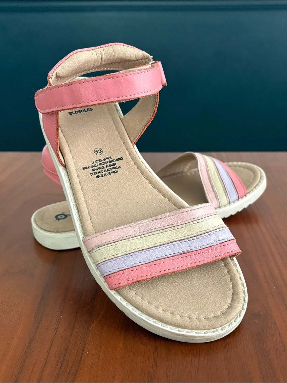Old Soles Kids Colour Pot Sandals, size 33